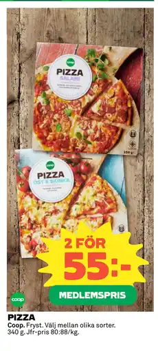 Coop PIZZA erbjuda