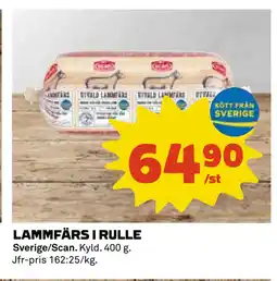 Coop Daglivs LAMMFÄRS I RULLE erbjuda
