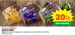 Coop MJUKT BRÖD erbjuda