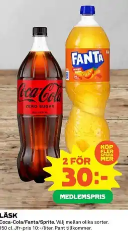 Coop LÄSK erbjuda