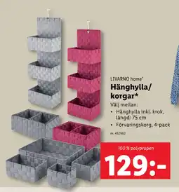 Hänghylla/ korgar