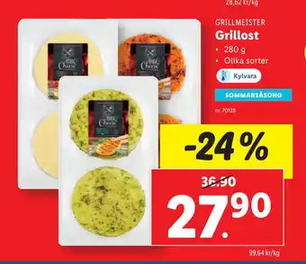 Lidl Grillost erbjuda
