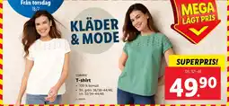 Lidl T-shirt erbjuda
