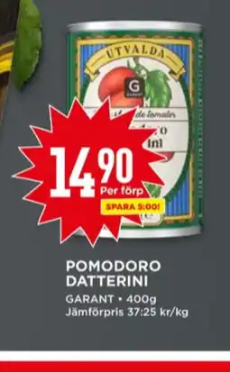 Willys Garant tomater erbjuda
