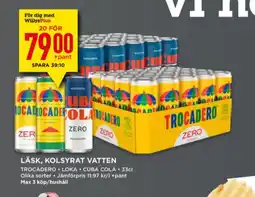 Willys Trocadero läskedryck erbjuda