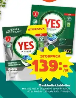 Coop Forum Maskindisktabletter erbjuda