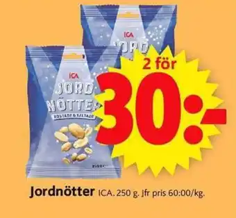 ICA Supermarket Jordnötter ICA erbjuda