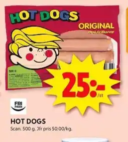 ICA Kvantum HOT DOGS Scan erbjuda