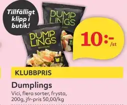 Hemköp Dumplings erbjuda