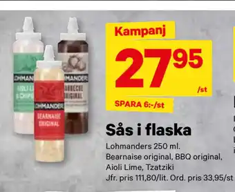 City Gross Sås i flaska erbjuda