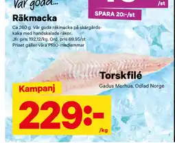 City Gross Torskfilé erbjuda