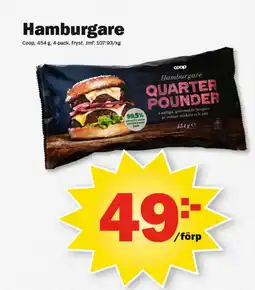 Pekås Hamburgare erbjuda