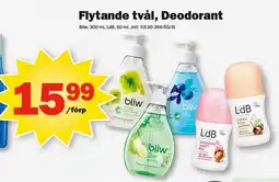 Pekås Flytande tvål, Deodorant erbjuda