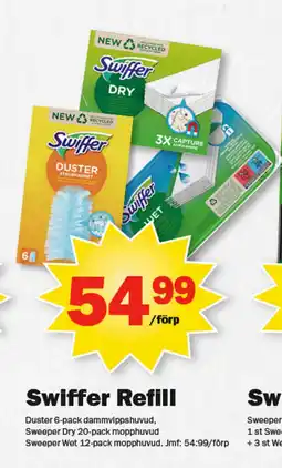 Pekås Swiffer Refill erbjuda