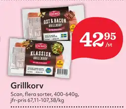 Hemköp Grillkorv erbjuda