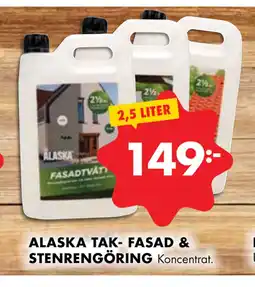 ÖoB ALASKA TAK- FASAD & STENRENGÖRING erbjuda