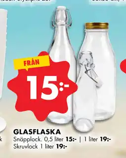 ÖoB GLASFLASKA erbjuda