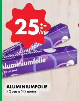 ÖoB ALUMINIUMFOLIE erbjuda