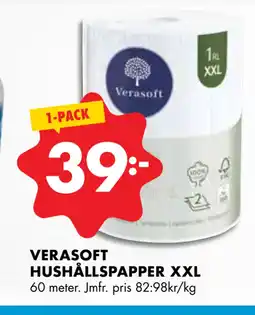 ÖoB VERASOFT HUSHÅLLSPAPPER XXL erbjuda