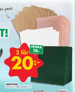 ÖoB SERVETTER erbjuda