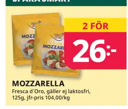 Tempo MOZZARELLA erbjuda