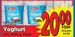 Supergrossen Yoghurt erbjuda