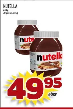 Supergrossen NUTELLA erbjuda