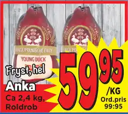 Supergrossen Anka erbjuda