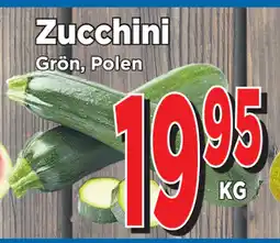 Supergrossen Zucchini erbjuda