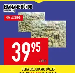 Matdax EDAMAME BÖNOR erbjuda