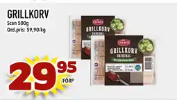 Din Mat GRILLKORV erbjuda