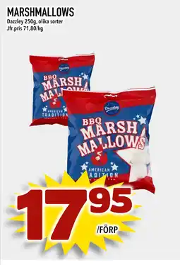 Din Mat MARSHMALLOWS erbjuda