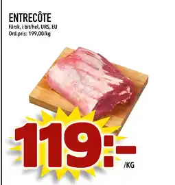 Din Mat ENTRECÔTE erbjuda