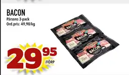 Din Mat BACON erbjuda
