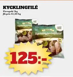 Bonum Matmarknad KYCKLINGFILÉ erbjuda