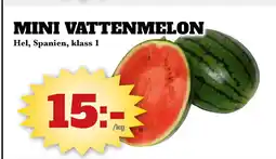 Bonum Matmarknad MINI VATTENMELON erbjuda