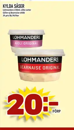 Bonum Matmarknad KYLDA SÅSER erbjuda