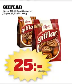 Bonum Matmarknad GIFFLAR erbjuda