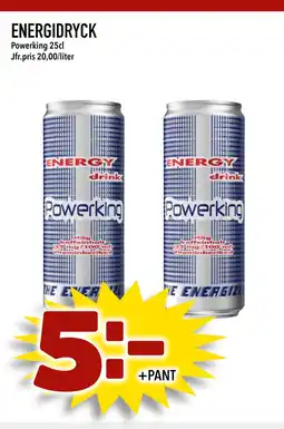 Bonum Matmarknad ENERGIDRYCK erbjuda
