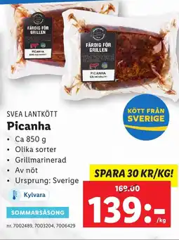 Lidl Picanha erbjuda