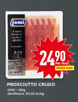 Willys PROSCIUTTO CRUDO erbjuda