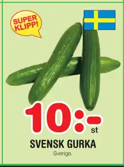 Nya Pulsen SVENSK GURKA erbjuda