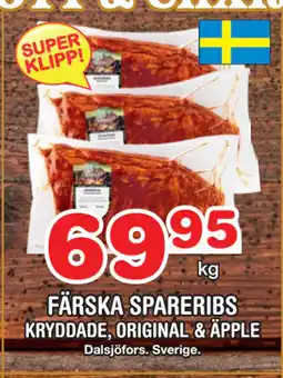 Nya Pulsen FÄRSKA SPARERIBS erbjuda