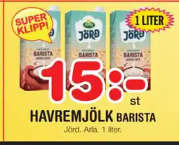 Nya Pulsen HAVREMJÖLK BARISTA erbjuda