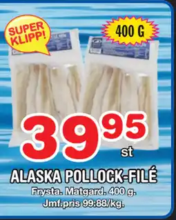 Nya Pulsen ALASKA POLLOCK-FILÉ erbjuda