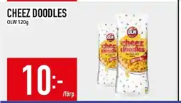 Matdax Olw ostbågar cheez doodles erbjuda