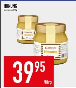 Matdax Eldorado honung erbjuda