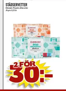 Matdax Eldorado städservetter erbjuda