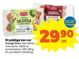 Stora Coop Scan chorizo erbjuda