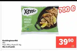Coop Extra X-tra kycklinginnerfilé erbjuda